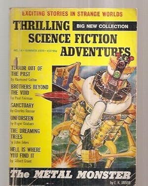 Seller image for THRILLING SCIENCE FICTION ADVENTURES NO. 16 SUMMER 1970 for sale by biblioboy