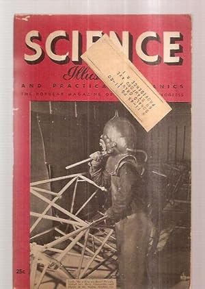 Seller image for Science Illustrated and Practical Mechanics July 1943 The Popular Magazine of Scientific Progress Vol. 4 Number 7 for sale by biblioboy