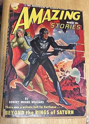 Image du vendeur pour Amazing Stories March 1951 Volume 25 Number 3 mis en vente par biblioboy