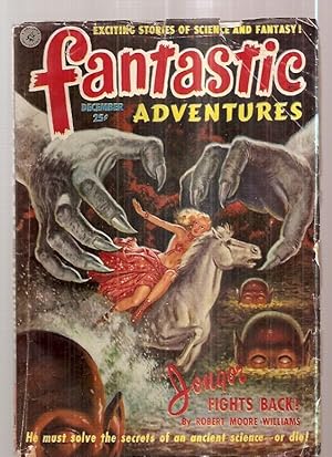 Bild des Verkufers fr Fantastic Adventures December 1951 Volume 13 Number 12 zum Verkauf von biblioboy