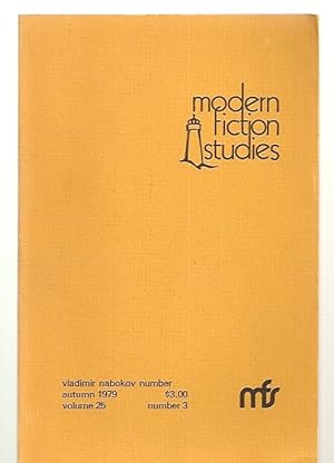 Immagine del venditore per Modern Fiction Studies Volume 25 Number 3 Autumn 1979 Special Issue: Vladimir Nabokov A Critical Quarterly Published by the Purdue University Department of English venduto da biblioboy