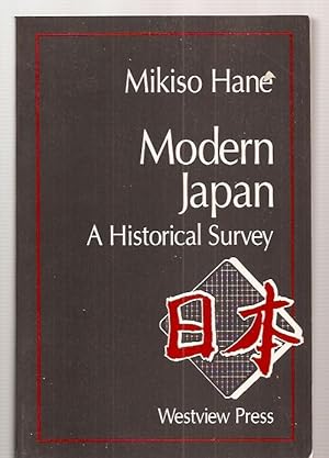 Immagine del venditore per Modern Japan: A Historical Survey venduto da biblioboy