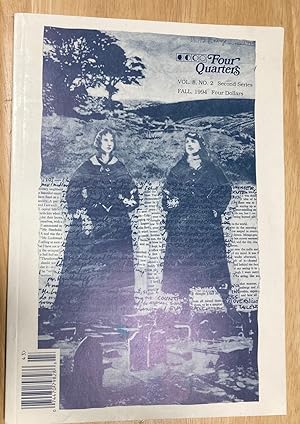 Image du vendeur pour Four Quarters Volume 8, Number 2, Second Series Fall, 1994 mis en vente par biblioboy