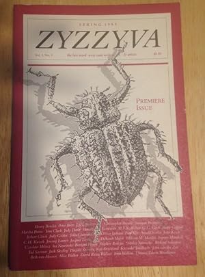 Seller image for ZYZZYVA Volume 1 Premiere Issue Spring 1995 for sale by biblioboy