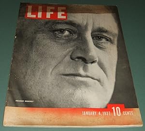 Seller image for Life Magazine for January 4th, 1937 for sale by biblioboy