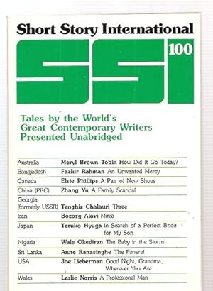 Seller image for Short Story International #100 October 1993 for sale by biblioboy