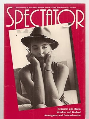 Image du vendeur pour Spectator the University of Southern California Journal of Film and Television Criticism Vol. 9, No. 1 Fall 1988 mis en vente par biblioboy