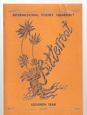 Imagen del vendedor de Bitterroot: International Poetry Quarterly Eleventh Year Fall 1972 a la venta por biblioboy