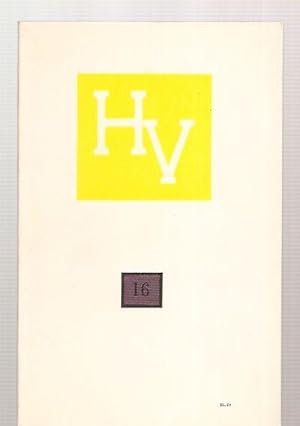 Seller image for HV 16 The Human Voice Volume IV Number 4 1968 for sale by biblioboy