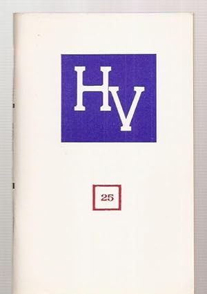 Bild des Verkufers fr The Human Voice Volume VI Number 3 1970 Whole Number 25 zum Verkauf von biblioboy