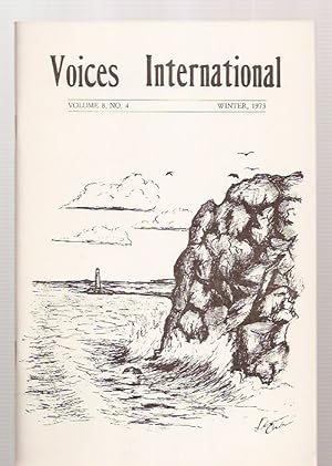 Image du vendeur pour Voices International: an International Literary Quarterly Volume 8 No. 4 Winter 1973 mis en vente par biblioboy