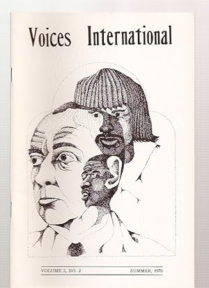 Imagen del vendedor de Voices International: an International Literary Quarterly Volume 5 No. 2 Summer 1970 a la venta por biblioboy