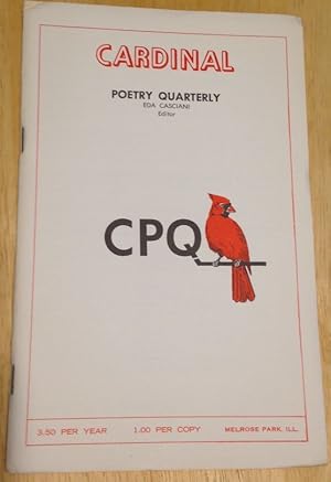 Imagen del vendedor de Cardinal Poetry Quarterly / CPQ Volume IV No. 1 Summer 1968 a la venta por biblioboy