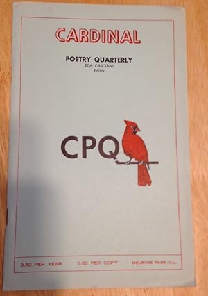Seller image for Cardinal Poetry Quarterly / CPQ Volume III No. 4 Spring 1968 for sale by biblioboy