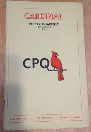 Image du vendeur pour Cardinal Poetry Quarterly CPQ Volume II No. 2 Fall 1966 mis en vente par biblioboy