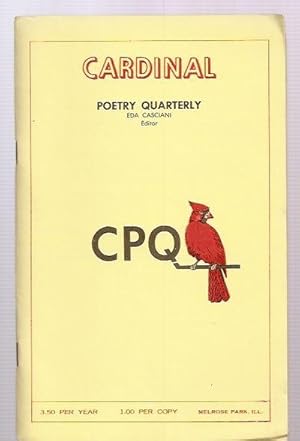 Immagine del venditore per Cardinal Poetry Quarterly / CPQ Volume IV No. 2 Fall 1968 venduto da biblioboy