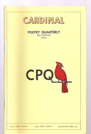 Bild des Verkufers fr Cardinal Poetry Quarterly / CPQ Volume V No. 2 December 1969 zum Verkauf von biblioboy