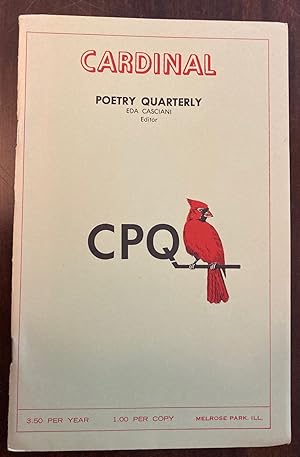 Image du vendeur pour Cardinal Poetry Quarterly / CPQ Volume V No. 3 March 1970 mis en vente par biblioboy