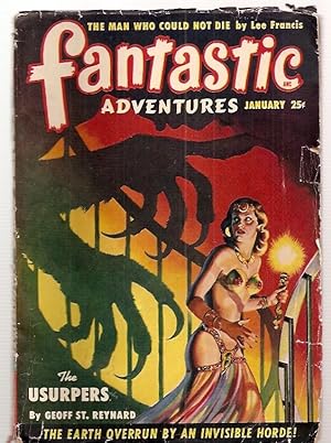 Immagine del venditore per Fantastic Adventures January 1950 Volume 12 Number 1 venduto da biblioboy
