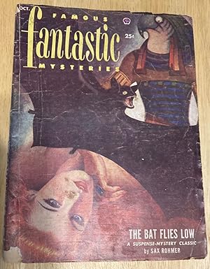 Image du vendeur pour Famous Fantastic Mysteries Combined With Fantastic Novels Magazine October 1952 Vol. 13 No. 6 mis en vente par biblioboy