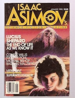 Bild des Verkufers fr Isaac Asimov's Science Fiction Magazine January 1985 Vol. 9 No. 1 Whole No. 87 zum Verkauf von biblioboy