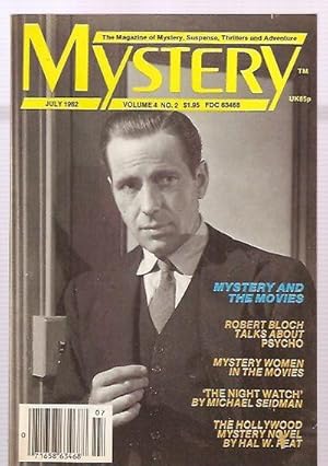 Imagen del vendedor de MYSTERY MAGAZINE [THE MAGAZINE OF MYSTERY, SUSPENSE, THRILLERS AND ADVENTURE] JULY 1982 VOL. 4 NO. 2 (ISSUE NO. 11) a la venta por biblioboy