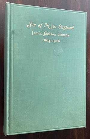 Bild des Verkufers fr Son of New England: James Jackson Storrow 1864-1926 zum Verkauf von biblioboy