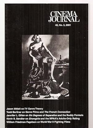 Image du vendeur pour Cinema Journal 40, No. 4, Summer 2001 the Journal of the Society for Cinema Studies mis en vente par biblioboy