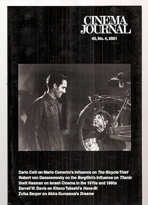 Immagine del venditore per Cinema Journal 41, No. 1, Fall 2001 the Journal of the Society for Cinema Studies // The Photos in this listing are of the book that is offered for sale venduto da biblioboy