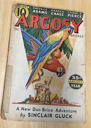 Image du vendeur pour Argosy Weekly October 2, 1937 mis en vente par biblioboy