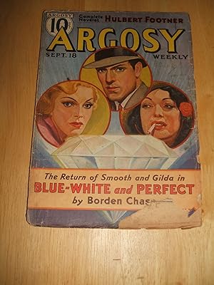 Image du vendeur pour Argosy Weekly September 18, 1937 mis en vente par biblioboy