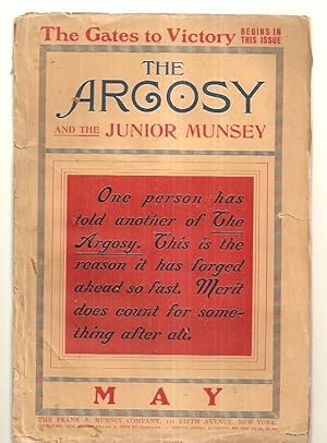 Immagine del venditore per THE ARGOSY MAY 1903 VOL. XLII NO. 2 [including "THE LAKE OF GOLD" PART VI] venduto da biblioboy