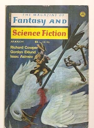 Seller image for The Magazine of Fantasy and Science Fiction March 1976 Volume 50 No. 3, Whole No. 298 for sale by biblioboy