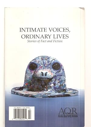 Bild des Verkufers fr Intimate Voices, Ordinary Lives: Stories of Fact and Fiction / AQR Alaska Quarterly Review zum Verkauf von biblioboy