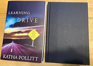 Bild des Verkufers fr Learning to Drive and Other Life Stories zum Verkauf von biblioboy