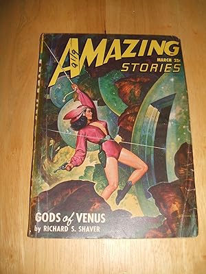 Image du vendeur pour Amazing Stories March 1948 // The Photos in this listing are of the magazine that is offered for sale mis en vente par biblioboy