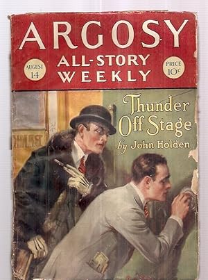 Seller image for ARGOSY ALL-STORY WEEKLY AUGUST 14, 1926 VOLUME CLXXIX NUMBER 5 for sale by biblioboy