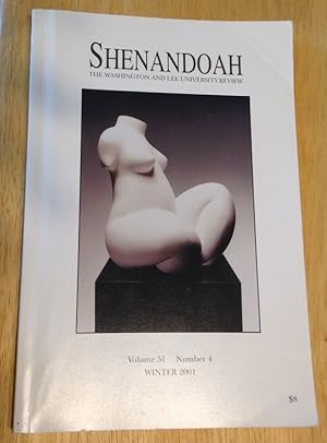 Seller image for Shenandoah: The Washington and Lee University Review Winter 2001 Volume 51 Number 4 for sale by biblioboy