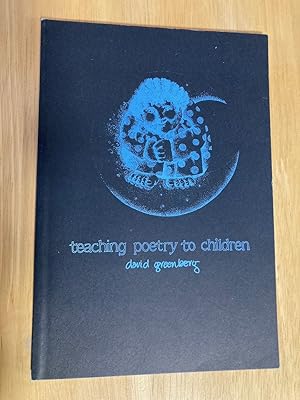 Imagen del vendedor de Teaching Poetry to Children a la venta por biblioboy