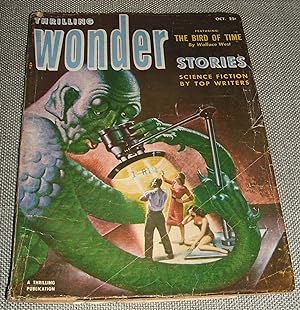 Imagen del vendedor de Thrilling Wonder Stories October 1952 Vol. XlI No. 1 a la venta por biblioboy