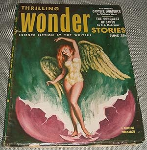 Imagen del vendedor de Thrilling Wonder Stories June 1953 Vol. XLII No. 2 a la venta por biblioboy