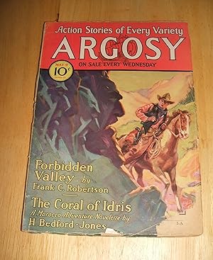 Imagen del vendedor de Argosy Weekly for May 9th, 1931 // The Photos in this listing are of the magazine that is offered for sale a la venta por biblioboy