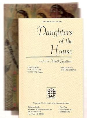 Seller image for DAUGHTERS OF THE HOUSE [A NOVEL] for sale by biblioboy