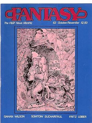 Seller image for FANTASY NEWSLETTER OCTOBER / NOVEMBER 1983 VOL. 6 NO. 9, WHOLE #63 for sale by biblioboy