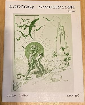 Imagen del vendedor de Fantasy Newsletter July 1980 Vol. 3 No. 7, Whole #26 a la venta por biblioboy
