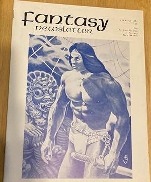 Imagen del vendedor de Fantasy Newsletter March 1981 Vol. 4 No. 3, Whole #34 a la venta por biblioboy