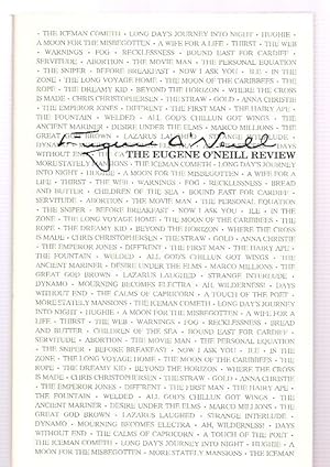 Bild des Verkufers fr The Eugene O'Neill Review Volume 17, No. 1 & 2 Spring / Fall 1993 zum Verkauf von biblioboy