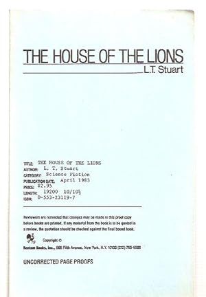 Seller image for THE HOUSE OF THE LIONS for sale by biblioboy