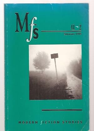 Seller image for MFS Modern Fiction Studies Summer 1995 41-2 for sale by biblioboy