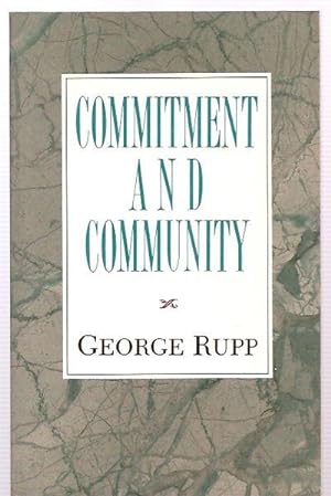 Imagen del vendedor de Commitment and Community a la venta por biblioboy